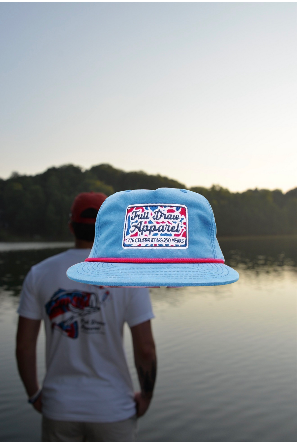 American Freedom Rope Hat- Blue