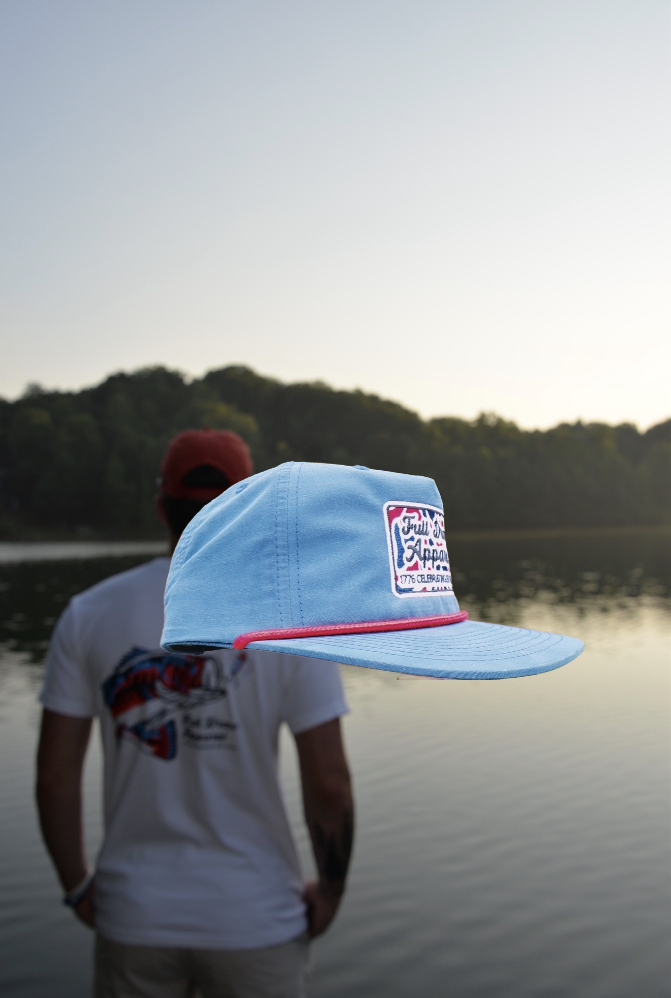 American Freedom Rope Hat- Blue