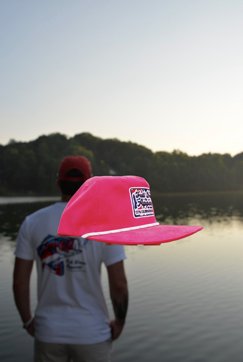 American Freedom Rope Hat- Red
